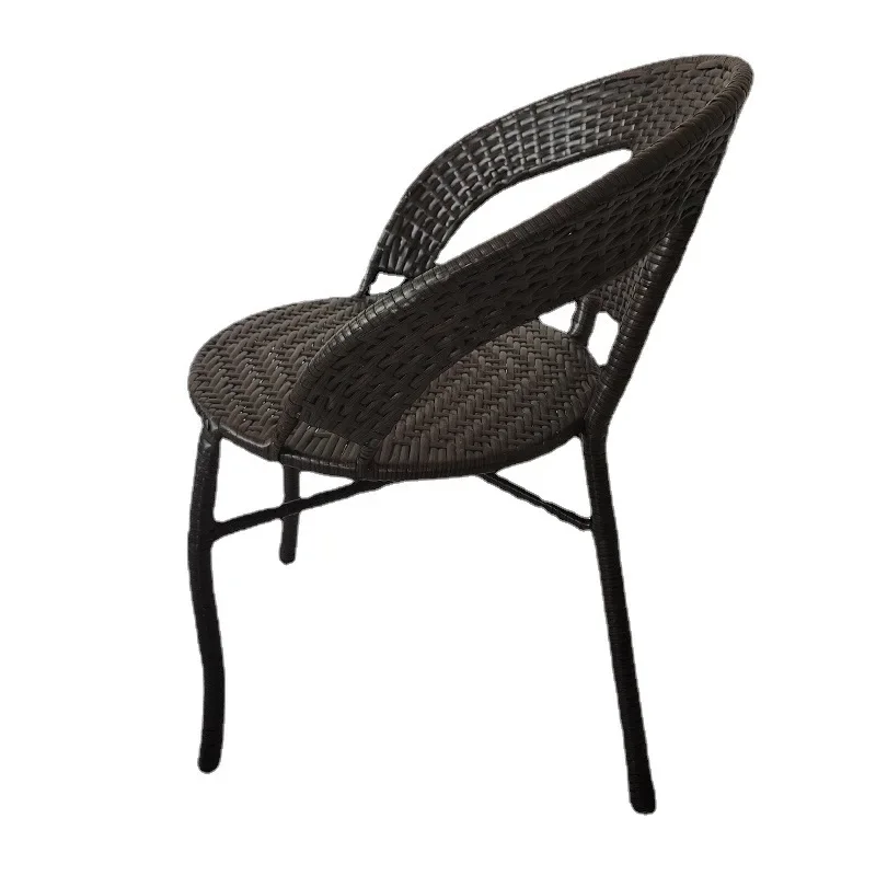 

Outdoor leisure basin chairs, square tables, cafes, milk tea shops, rattan chairs, leisure outdoor furniture