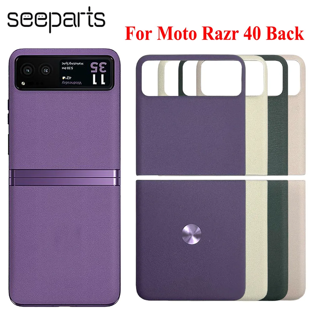 

For Moto Razr 40 Razr 50 Back Cover For Motorola Moto Razr 40 Ultra For Razr 50 Ultra Back Cover Repair Parts