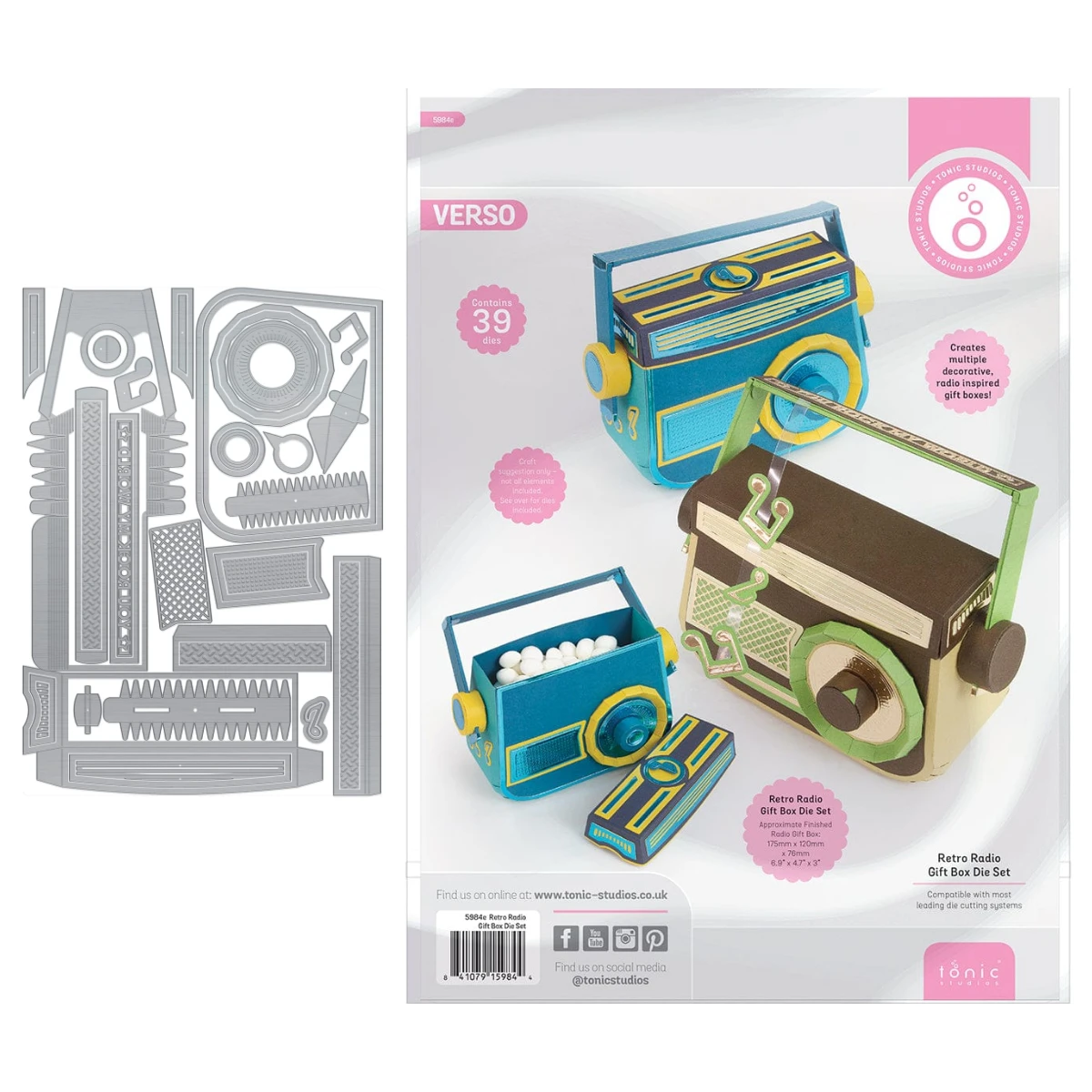 

Easter Egg Buddy Die Set 2026 New Tonic Eggstraordinary Delight Box Dies DIY Scrapbooking Greeting Card Diary Handmade Template