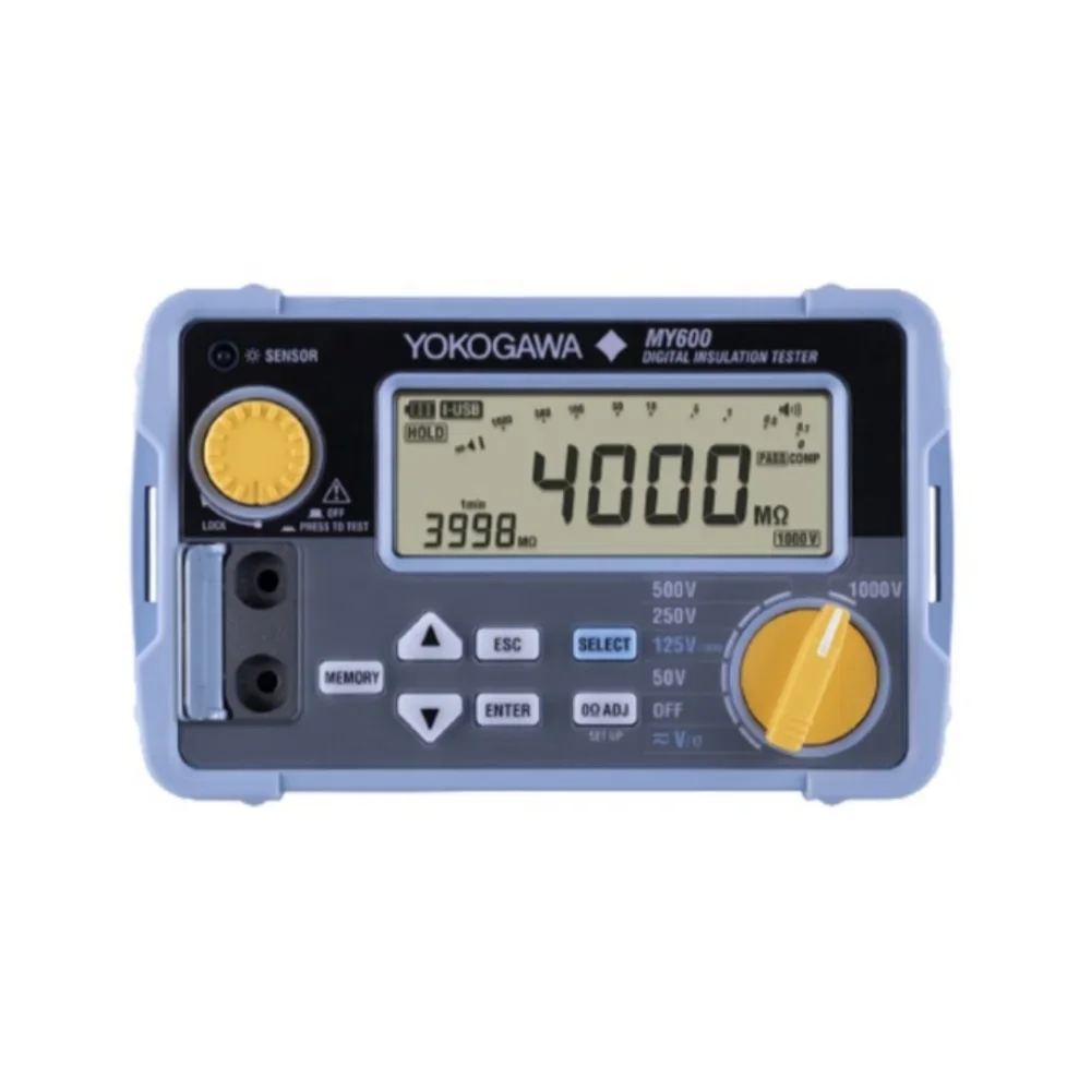 

Новый цифровой тестер изоляции Yokogawa MY600 Premium Products 2025 года