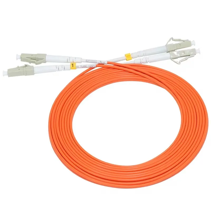 YOUYSI-Jumper de fibra multimodo, LC/UPC-LC/UPC, MM Duplex, LC/UM2, 1000Mbps, 1m, 2m, 3m, 5m, 10m, 10pcs