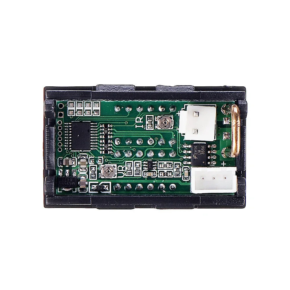 Dc 100V 10a 0.28 Inch Mini Digitale Voltmeter Ampèremeter 4 Bit 5 Draden Spanningsstroom Meter Met Led Dual Display