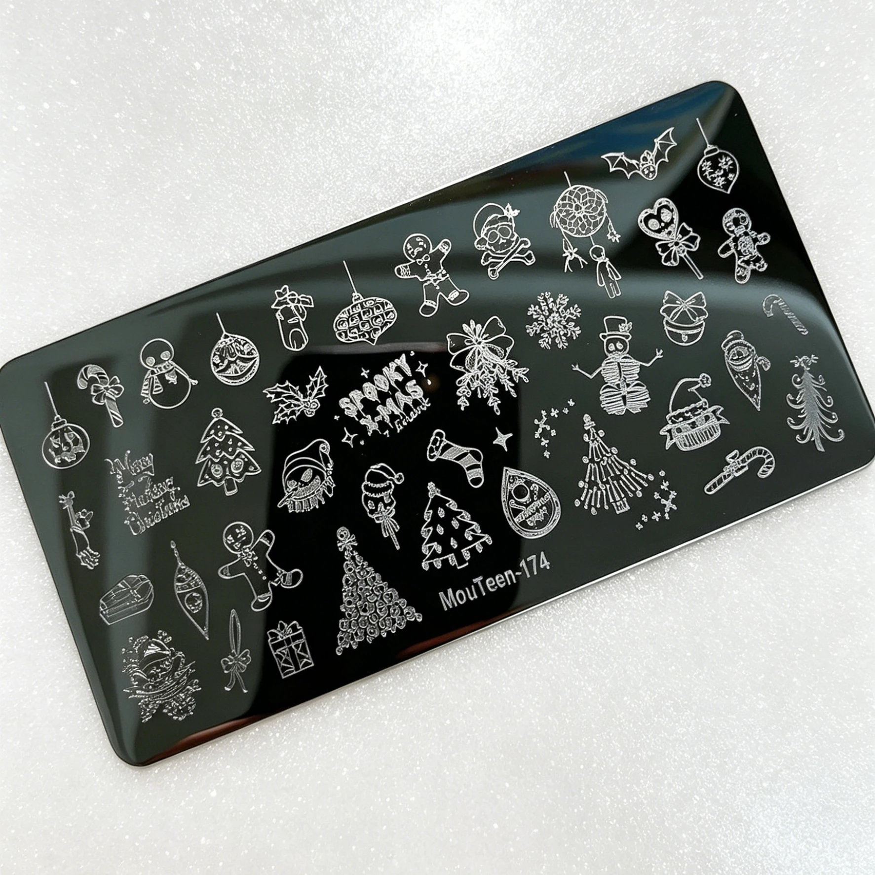 MouTeen263 Nail Stamping Plate - Nail Art Nail Art 评论和价格