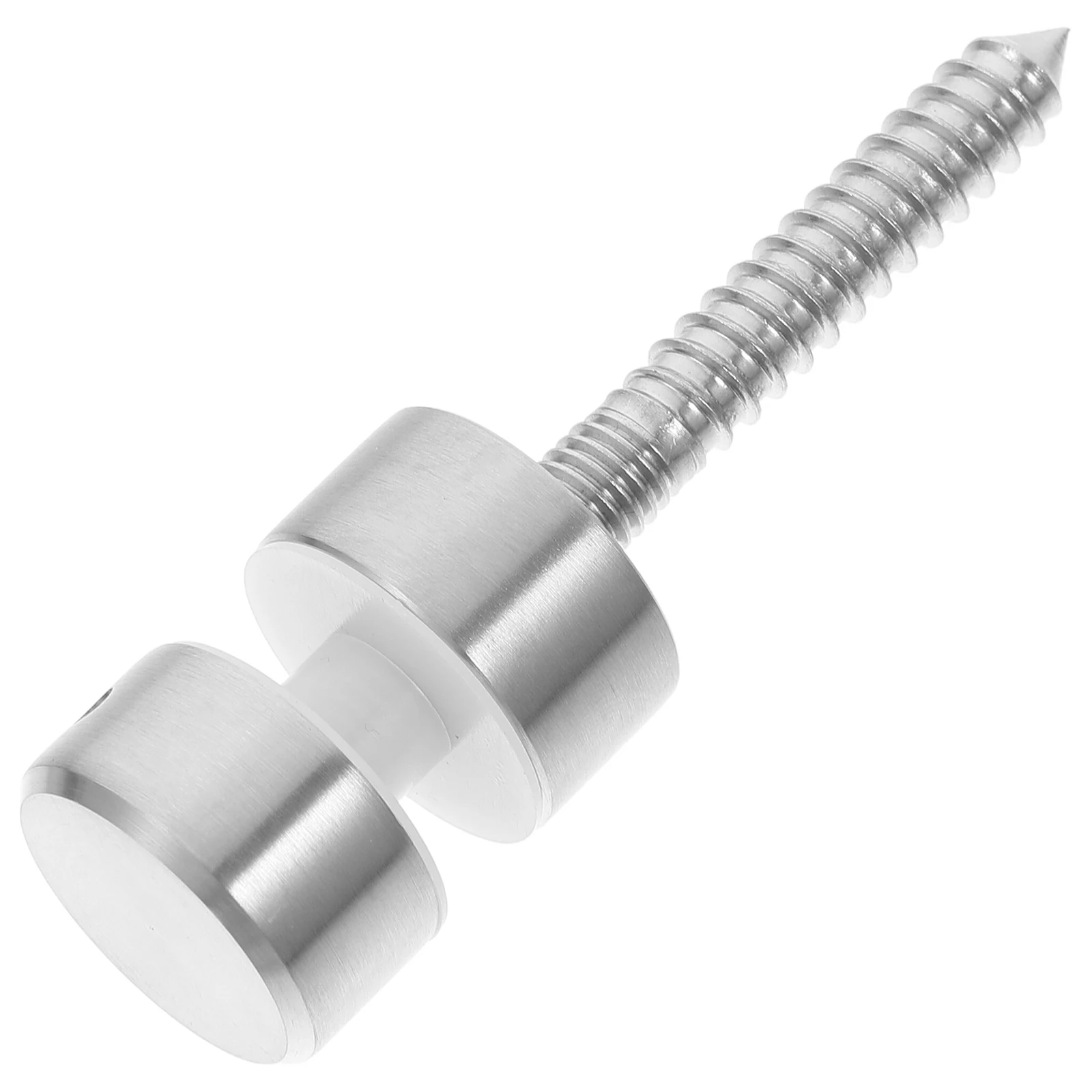 

304 Stainless Steel Glass Fixings Sidemounted Staircase Decorative Knobs Shower Door Handles Durable Secure Fixation Wood Screw