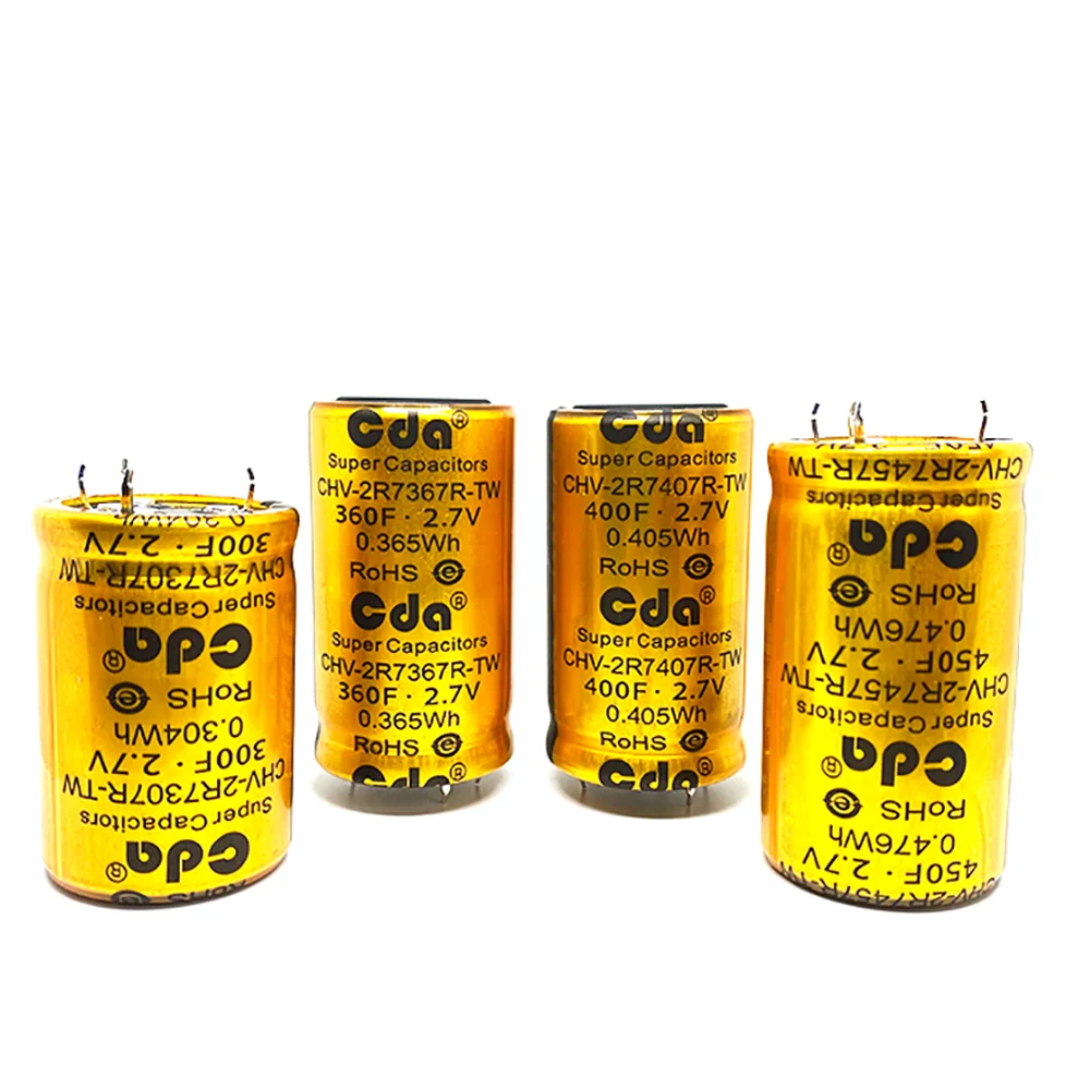 CHV CDA-supercondensadores de Farad, 2,7 V, 2F, CHV-2R7205R-TW