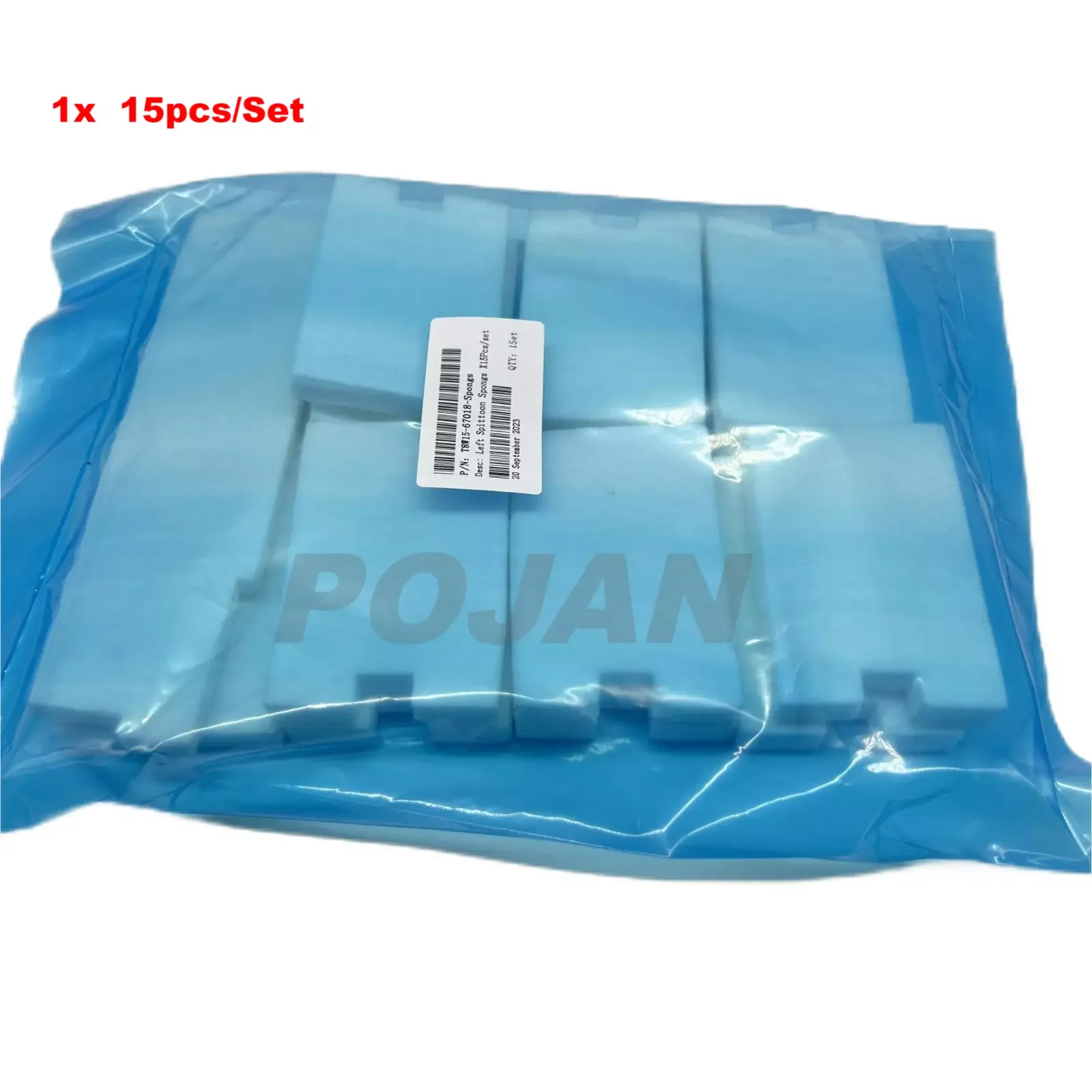 Only Sponge Of Left Spittoon Kit T8W15-67018 For H -P Designjet Z6 Z9 T1700 T1708 #746 #747 Printer Plotter Parts POJAN