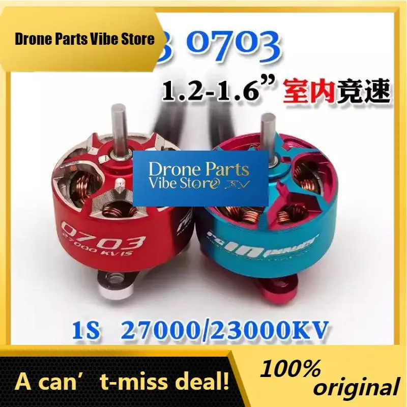 

Drone PartsRcinpower Gts V3 0703 23000kv 27000kv Motors Double-ball Bearing Micro Brushless Motor For Rc Fpv Racing Drone