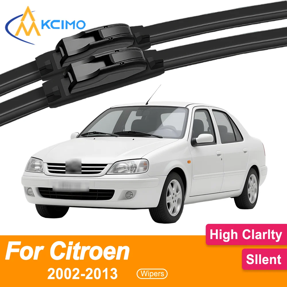 

Elevate Your Ride 2PCS All-Season Wiper Blades for Citroen Elysee 2002–2013 Excellent Clarity & Long-Lasting Ensured