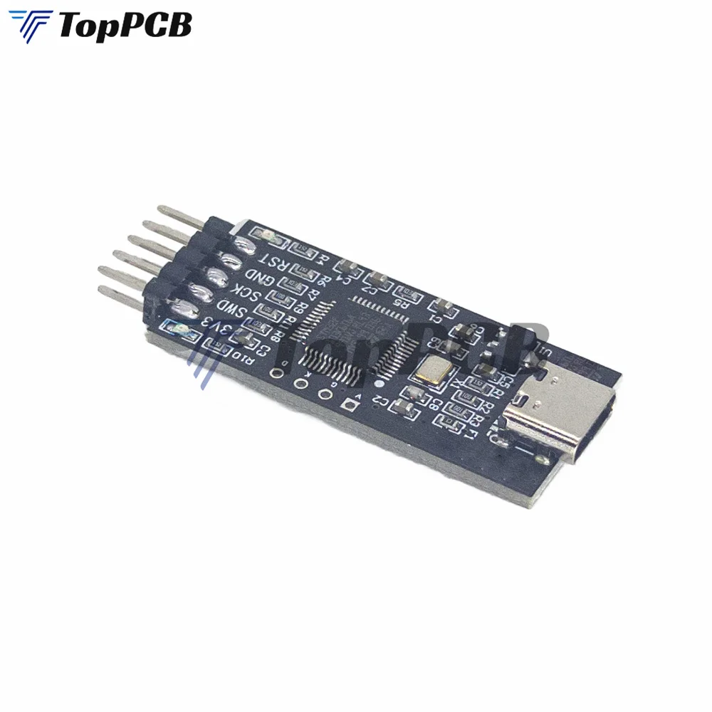 DAPLINK ARM Simulator STM32 Downloader Programmer SWD/USB Driver-Free TYPE-C Emulator Replaces JLINK OB/STLINK STM32 Burner