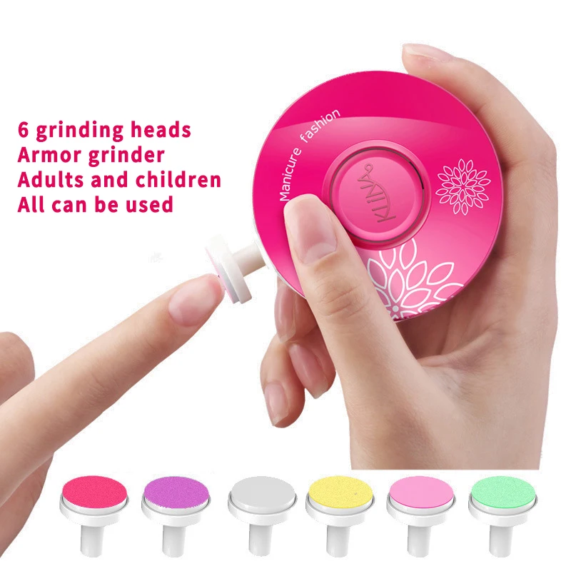 6 Head Electric Nail Sharpener For Infants Children And Adults Electric Baby Nail Trimmer Electric Nail Clippers Armor Grinder