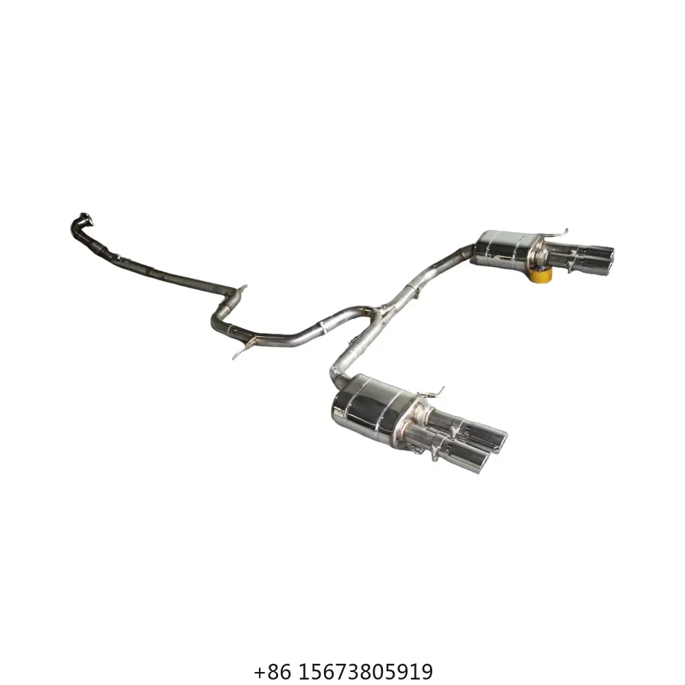 

Выхлопная система Catback из полированной нержавеющей стали с клапанами OEM для B7/B8 2.0/3.0T, на заказ