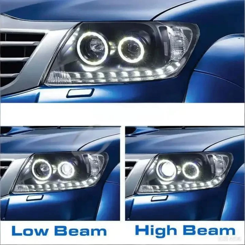 

Передняя фара в сборе для Toyota HiLux VIGO 2005-2011, модифицированная, с указателем поворота и дневными ходовыми огнями