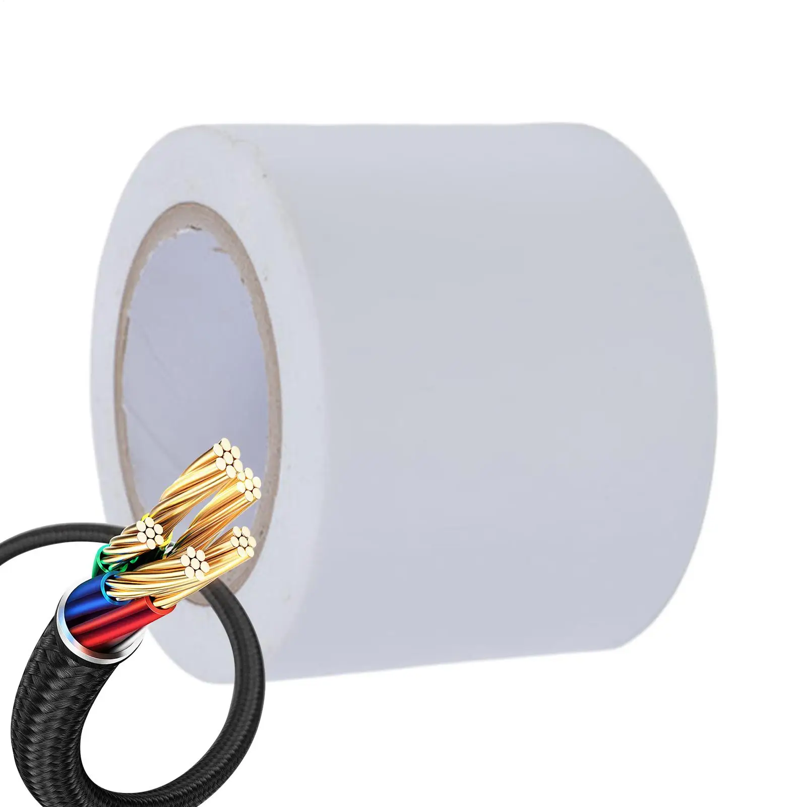 Pipe Wrap Insulation Tape 20m Portable Insulating Multifunctional Air Conditioner Duct Tape Roll For Bedroom Living Room