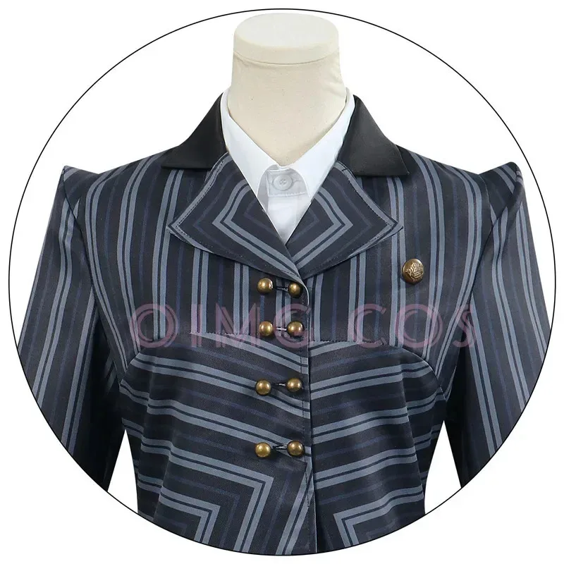 Wicked Elphaba Costume Cosplay Carnevale per adulti Uniforme Parrucca anime Costumi per feste di Halloween Gioco per donne in maschera