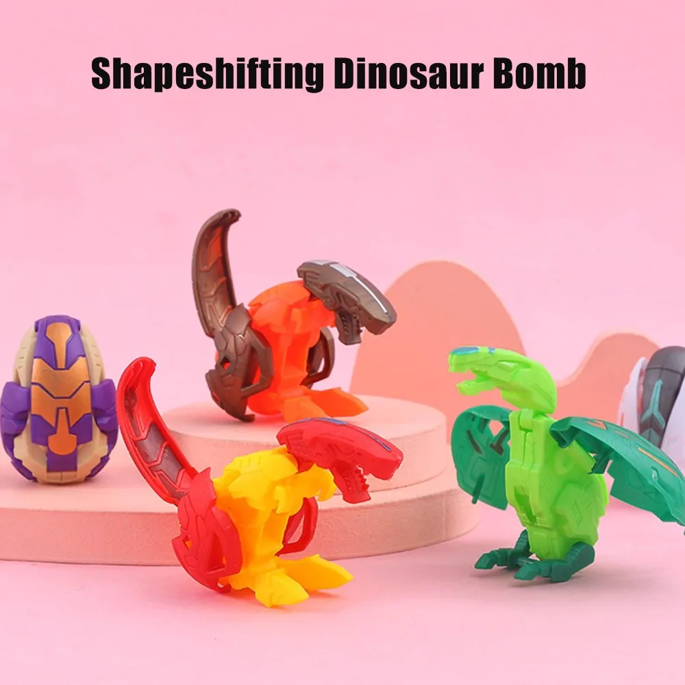 Tyrannosaurus Dinosaur Eggs Transform Twisting Pterodactyl 2 In 1 Deformation Dinosaur Eggs Toys Newfangled Funny