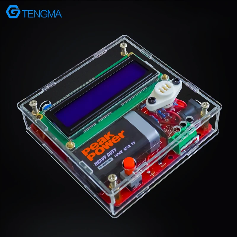 M8 Transistor Tester Multimeter Resistance Capacitance Triode Inductance ESR Meter DIY Welding Assembly Kit