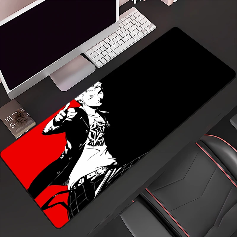 Persona 5 Mouse Pad Gaming Laptops Keyboard Mat Deskmat Pc Accessories Desk Protector Gamer carpet Anime Morgana Mousepads XXXL