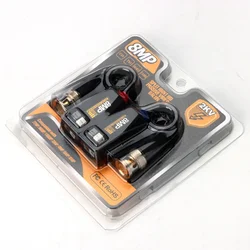 2Pair 8MP BNC Video Balun Connector Transmission Twisted Pair Transmitter Cctv Cable Support HD 8MP AHD/CVI/TVI Camera