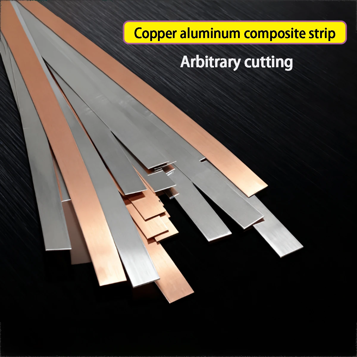 

Copper Aluminum Composite Strip Sheet Thickness 0.6/1/1.5/2mm Coil Li-ion Battery Single Cell Laser Welding Connector