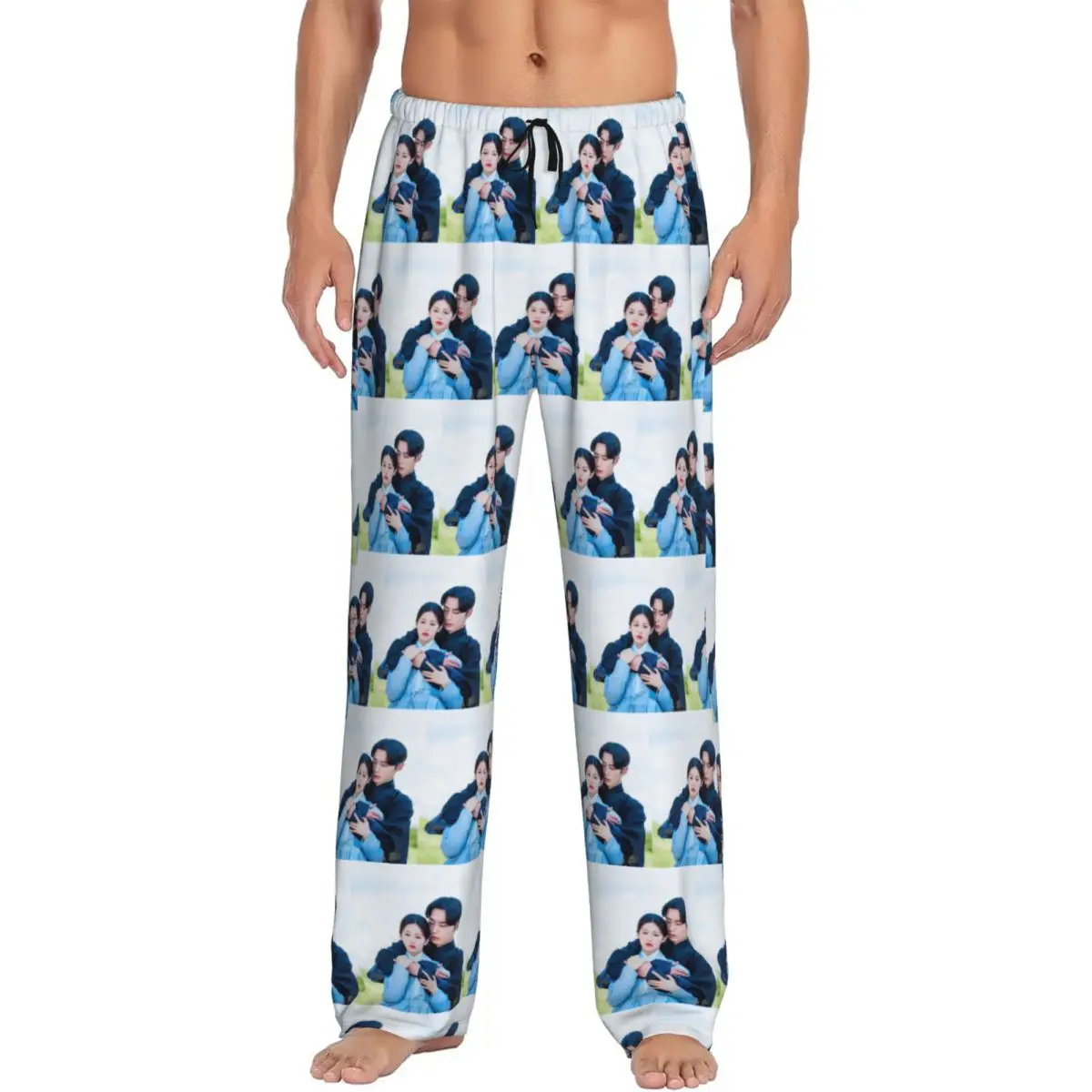 

Custom Kdrama Alchemy Of Souls Light And Shadow Pajama Pants Men Sleepwear Sleep Lounge Bottoms with Pockets