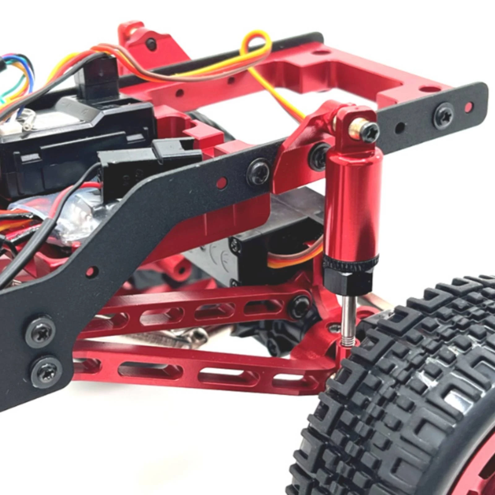 RC Car Damping System Kit Metal Damping System Upgrade with Shock Absorbers Shock Absorber Kit Reliable Hardware Smooth