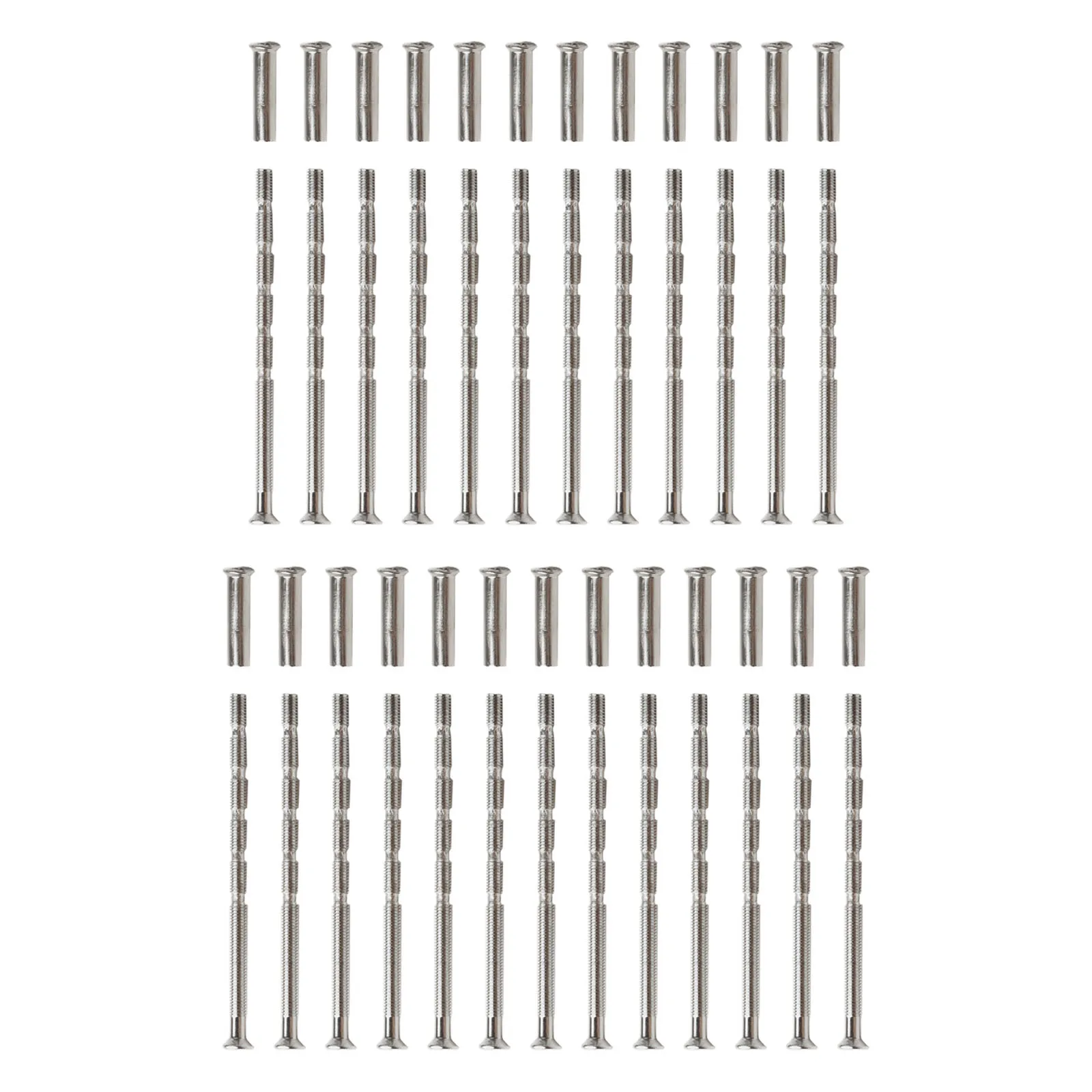 for Eophmi For M3 Door Mounting Screws 25 Count Nickel Plated for Securing Lever Handles Knobs and Pulls on 35-60mm Doors