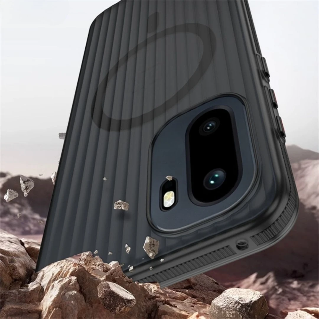 حافظة لهاتف OnePlus 15R Ace6T Ace6 حافظة جديدة مضادة للانزلاق حافة مموجة مغناطيسية مضادة للسقوط لهاتف OnePlus 15R Funda #3