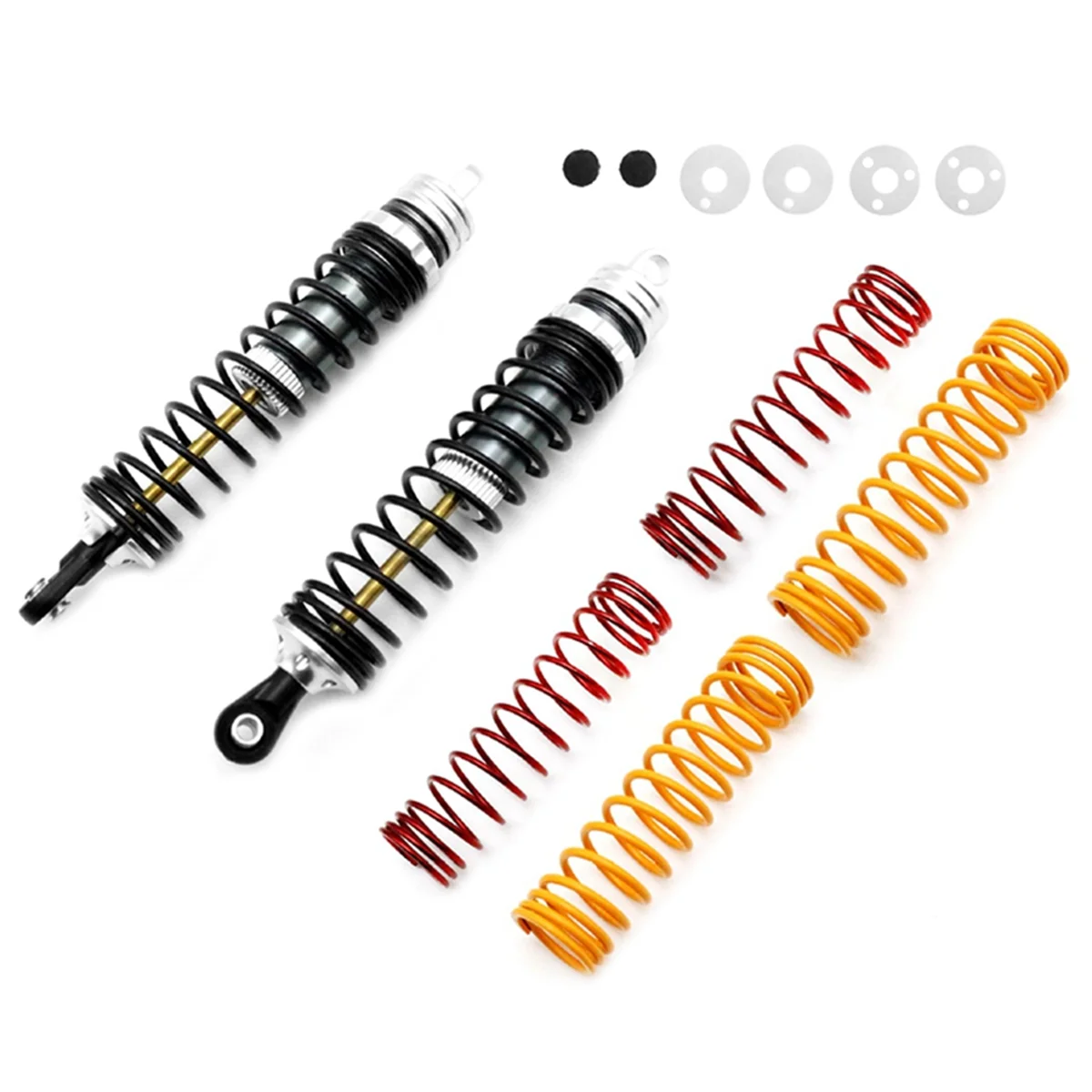 1/10 รถปีนเขา RC Coilover โช้คอัพ 85 มม.เหมาะสําหรับ TRX4 SCX10 D90 Slash