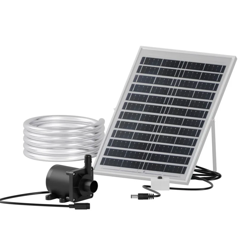 Solar fish tank circulating water pump 700L pumping pump fish pond small submersible pump small fountain water system filtration