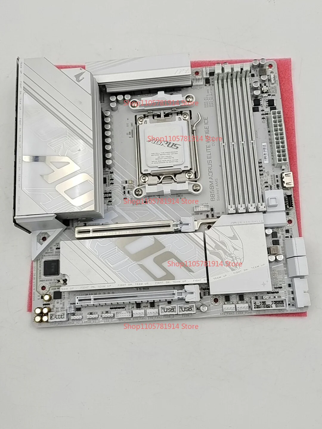 For GIGABYTE B850M AORI ELITE WIFI6E ICE White Ice Engraving Main Board DDR5 PCIE5.0 Solid State AM5 Small Board