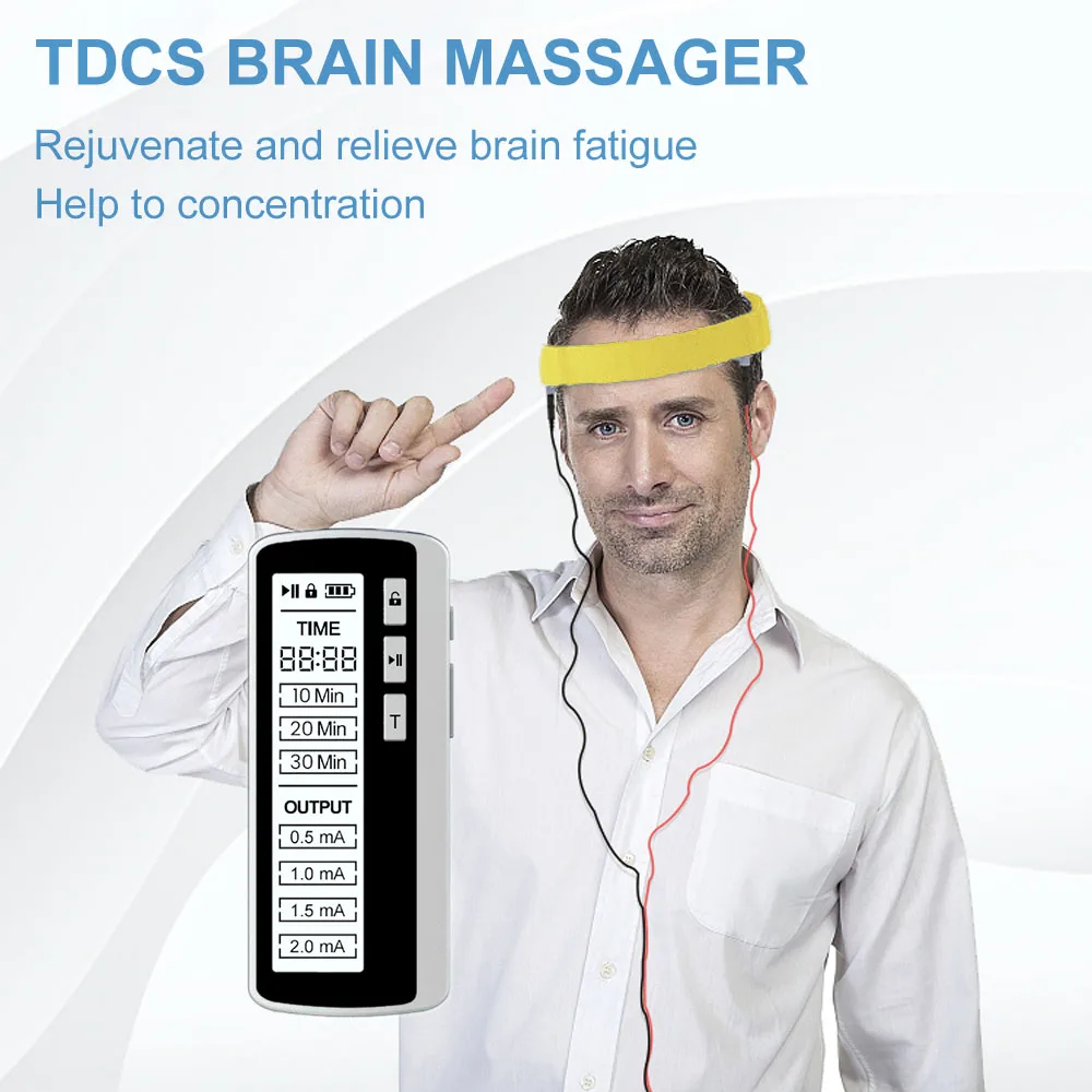 NEW tDCS Device Transcranial Direct-Current Stimulation Kit 0.5mA-2mA Brain Driver