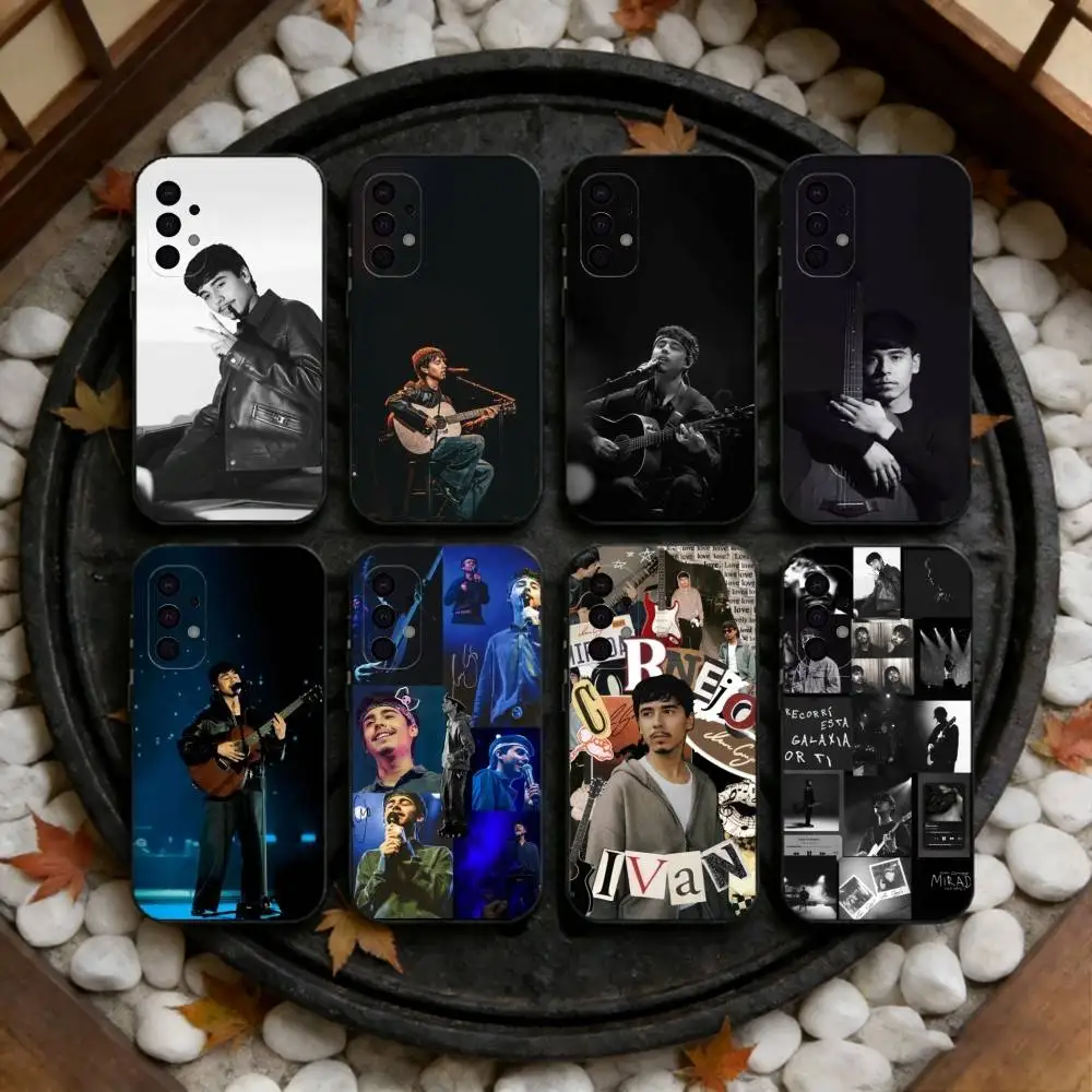 

I-Ivan Cornejo Rapper Phone Case For Samsung S25,24,23,22,30,21,10,9,Ultra,Plus,FE 5G Black Soft Case
