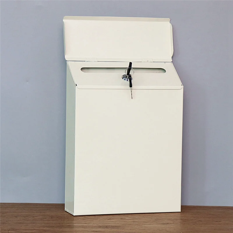 YFYS Mailbox Office Mounted Mailbox Locking Mailbox Wall Mounted Key Drop Box Mailboxes