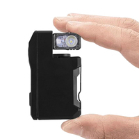 Portable Flat Pocket Flashlight 400 Lumens Mini Flashlight Small Flashlight for Camping Hiking