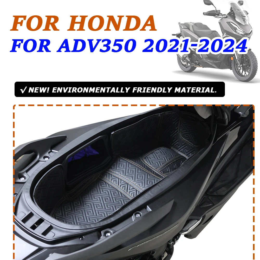 For ADV350 Seat Cushion Liner Trunk Cargo For HONDA ADV 350 ADV 350ADV 2023 Motorcycle Protector Pad Storage Box Mat Leather