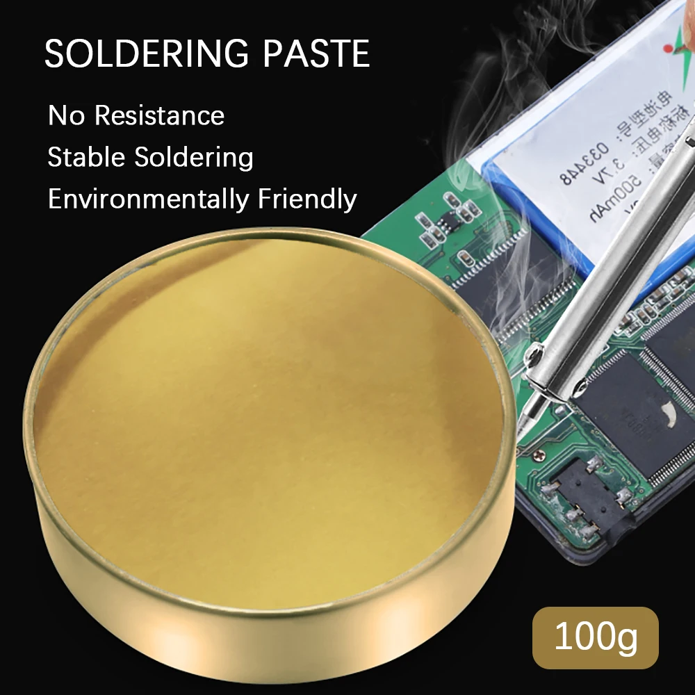 Solder Paste Rosin Flux 100g Lead-free Welding Flux Iron Repair Welding Paste Soldering Tin Soldering Oil Soldering Flux