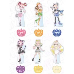 Game Magical Ojamajo Doremi Acrylic Stand Doll Anime Hazuki Hana Onpu Aiko Momoko Figure Model Plate Cosplay Toy for Gift