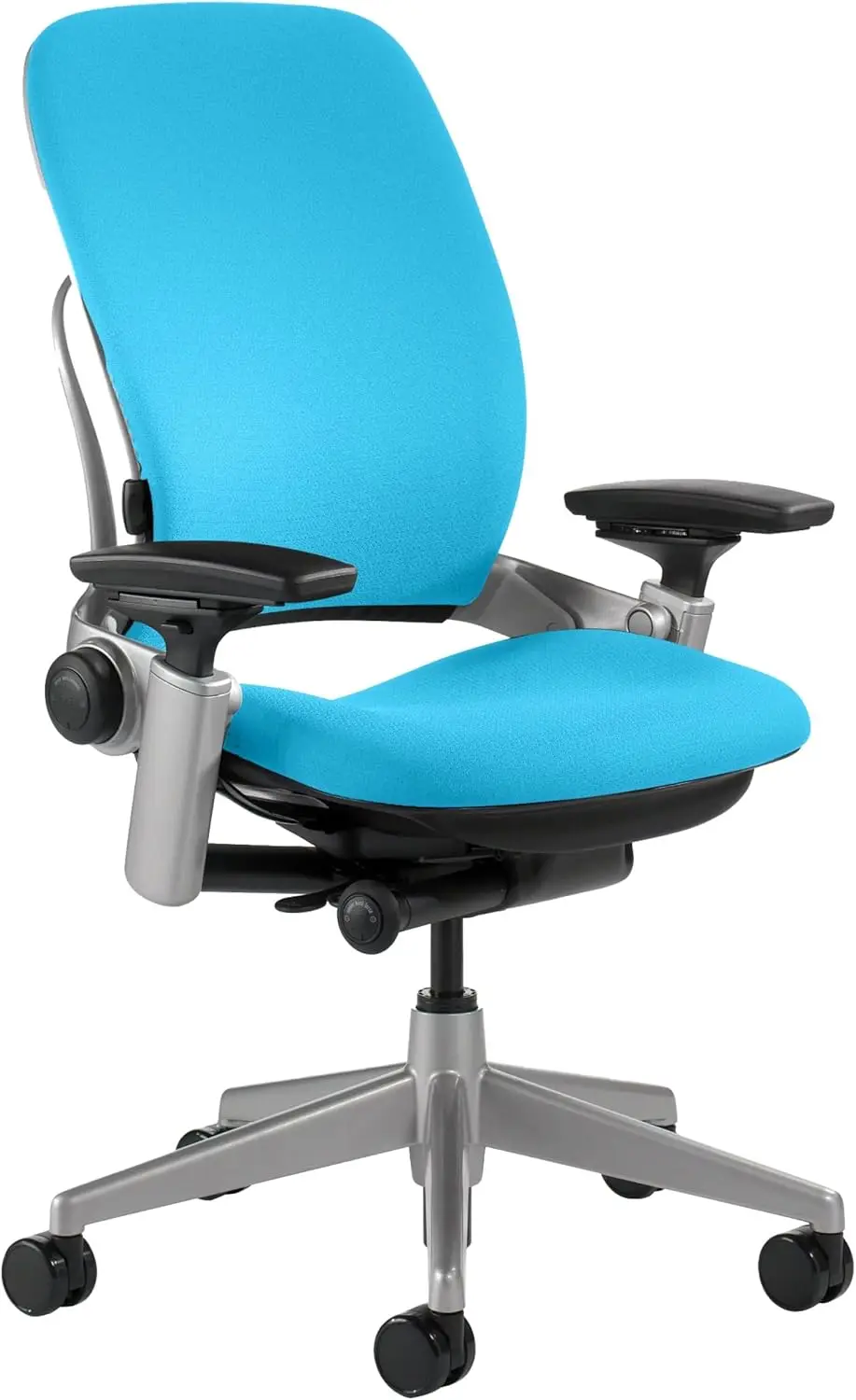 Steelcase Leap Office Chair - Ergonomic Work Chair With Wheels For Carpet Flooring - Work Chair Supports Unique Body Shape -