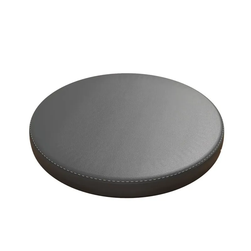 Round Memory Foam Seat Cushion  Leather Non-slip Dining Chair Pad  Bar Stool  Bay Window Futon Tatami Mat