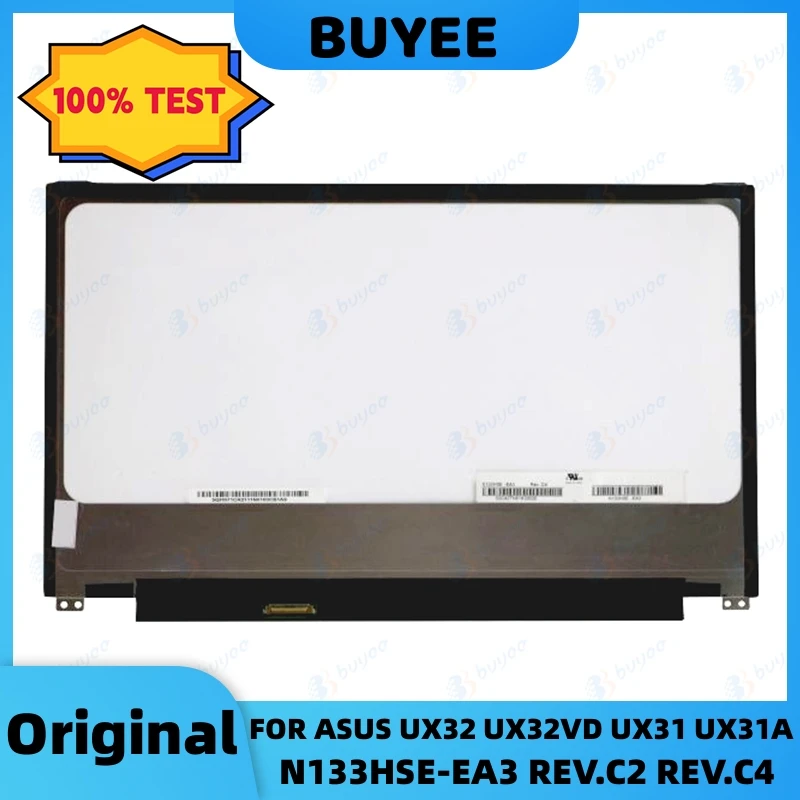 

13.3” Original N133HSE-EA3 REV.C2 REV.C4 For ASUS UX32 UX32VD UX31 UX31A Laptop LCD Screen Display Panel 1920*1080 30pins