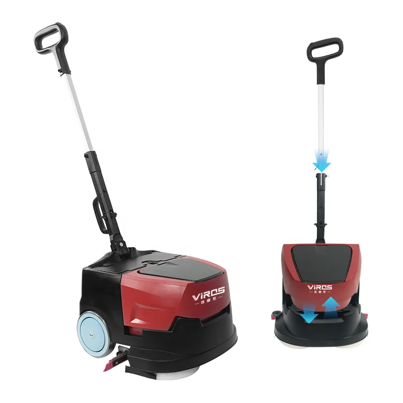 

Handheld Automatic Floor Scrubber Dryer Machine Lithium Battery Powered Wet Dry Commercial Household Floor Cleaner