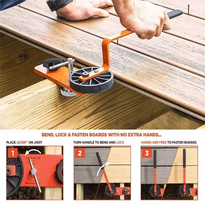

Deck Panel Bending Straightener Composite Deck Panels Suitable for Wood and Metal Straightening Panel Calibration in Any Positio