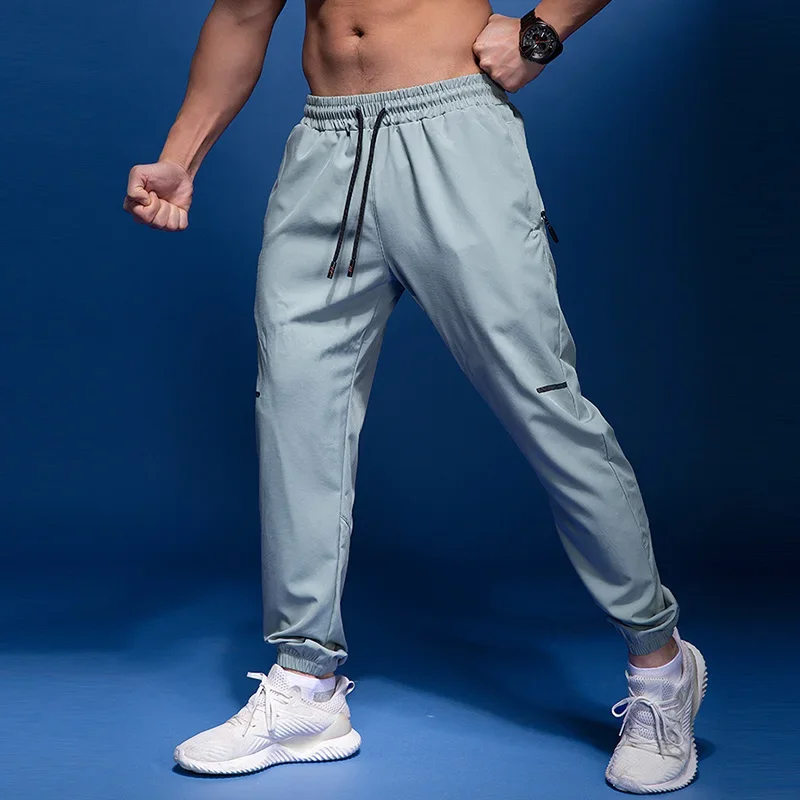 Mens Run Sports Joggers Pants Male Sportswear Bottoms Skinny Sweatpants Men Trousers Gym Fitness Bodybuilding Track Pant