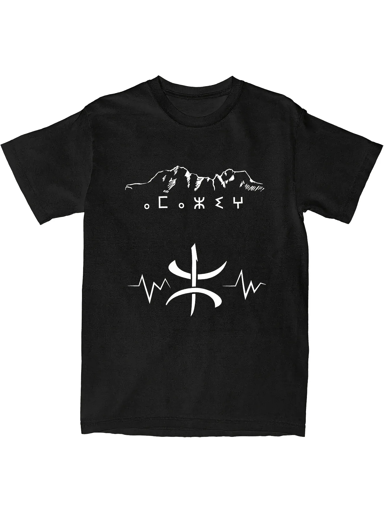 Футболка Amazigh Berber Kabyle Africa, мужская символ Y2K, хлопковые футболки в стиле ретро, летние футболки с круглым вырезом в стиле хип-хоп, горячая распродажа, большие