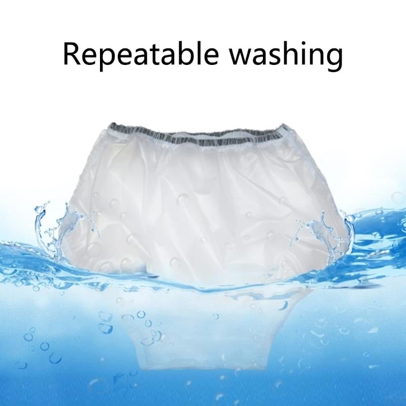 High Elastic TPU Plastic Pants for Post Operative Care with Water Resistant Patches Children Adults Surgical Underwear