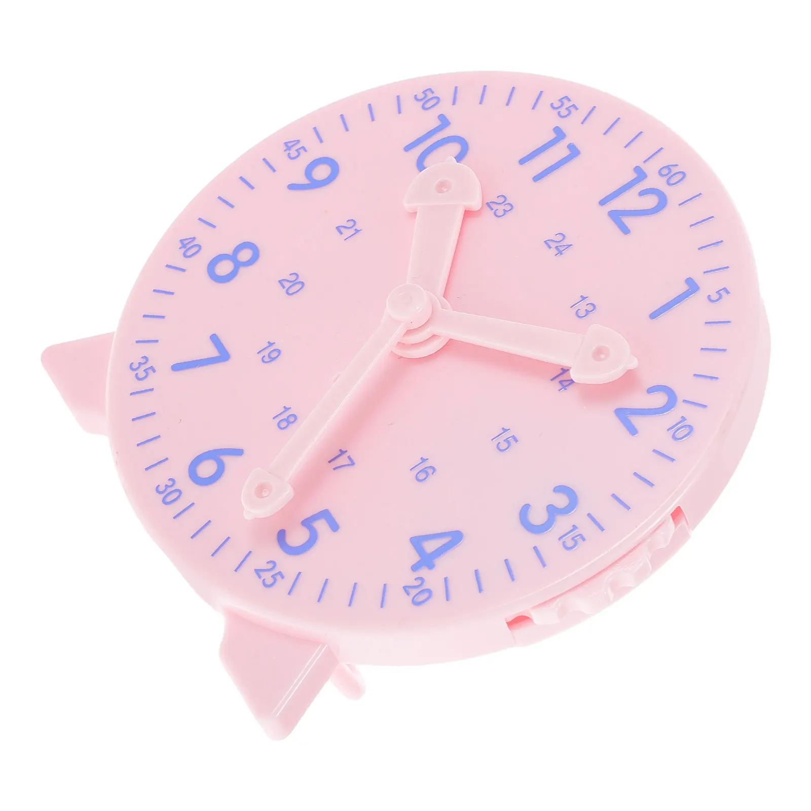 

Teaching Clock Kids Preschool Learning Educational Classroom Aid Pink Interactive Time Management Tool Realistic Second Hand