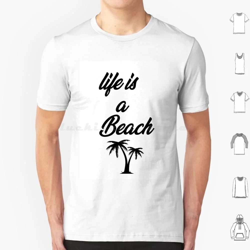 

Life Is A Beach Футболка 6xl Хлопковая крутая футболка Life Is A Beach Life Beach Life Is Palm Meme Забавная шутка Life Is A