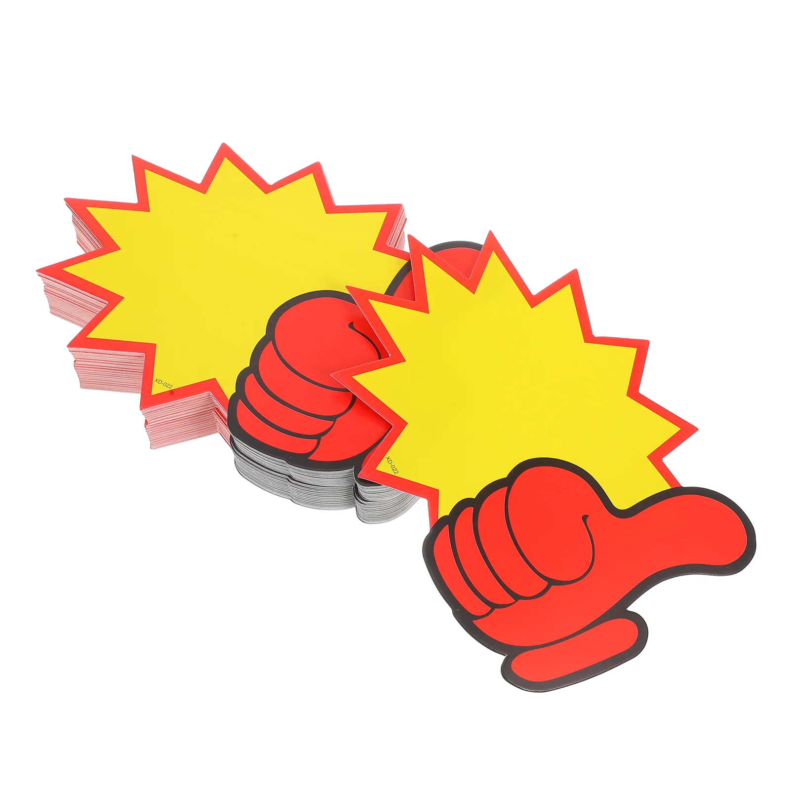 100 Pcs Price Tag Sale Sign Explosion Stickers Pricing Tags for Retail Paper Sales