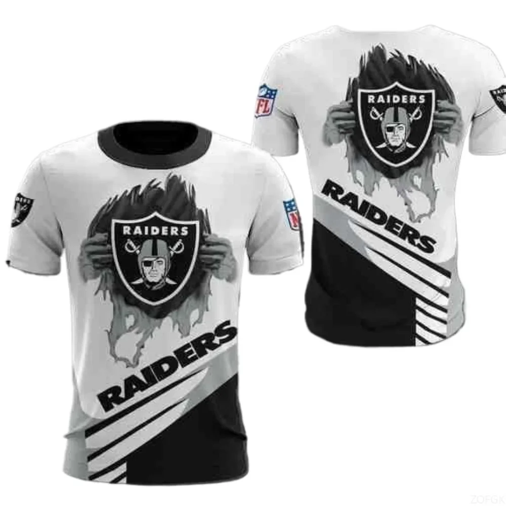 2025 الموضة الأوروبية والأمريكية الجديدة ملابس كرة الرجبي المطبوعة الصيف الرياضة قصيرة الأكمام مريحة عادية جولة الرقبة تي شيرت