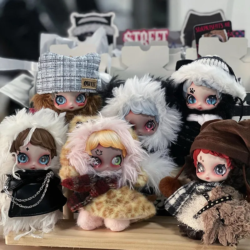 

In Stock Authentic Owen Street Kid Series Plush Blind Box Handmade Cute Doll Hanging Ornament Vinyl Model Trendy Toys Gifts